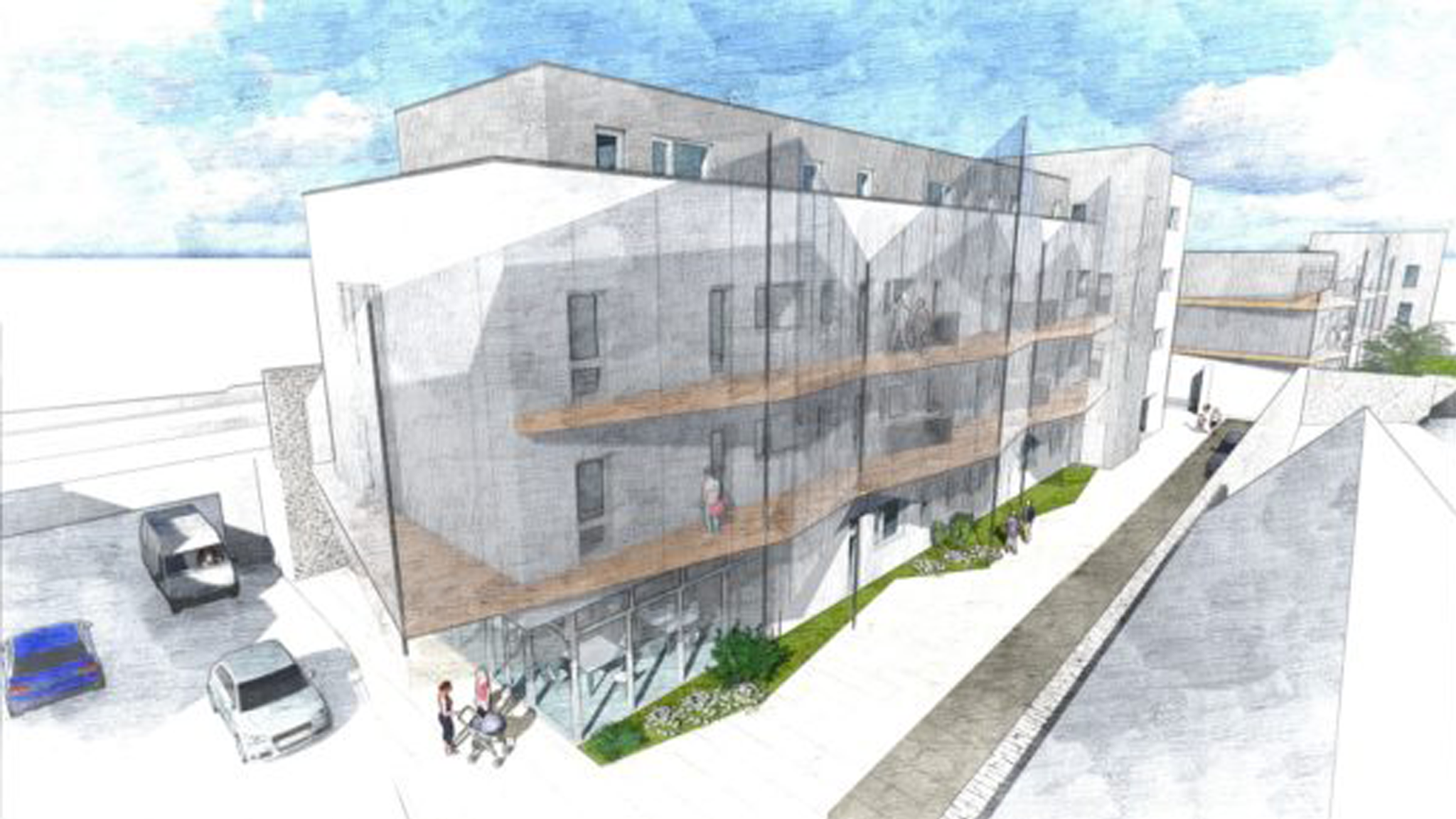 Bray Apartment Development MDP + Partners